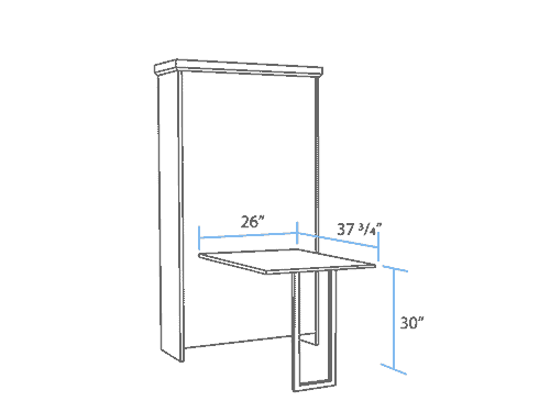 Vertical-Twin-Murphy-Bed-Closed-Dimensions