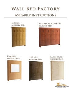 Camden, Farmhouse, Hudson & Mission Installation Manual